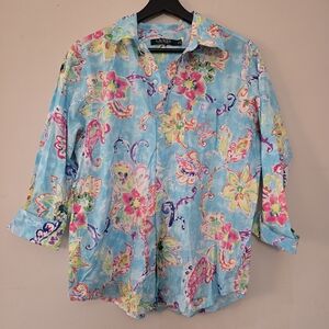 Ralph Lauren Multicolor Floral Shirt